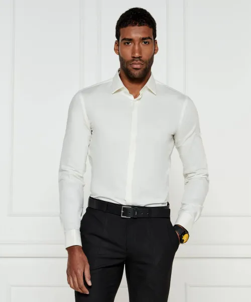 

Рубашка Кеннью Slim fit Hugo, бежевый