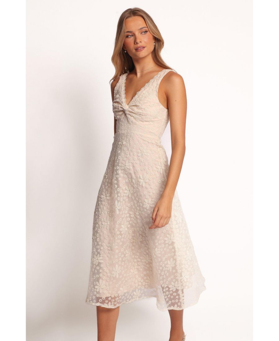 

Женское миди-платье Louise Petal and Pup, Cream