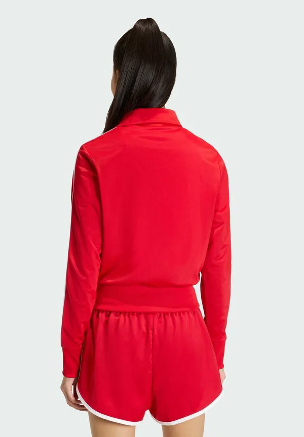 Классическая тренировочная куртка firebird Adidas Originals, Better Scarlet/White — фото 2