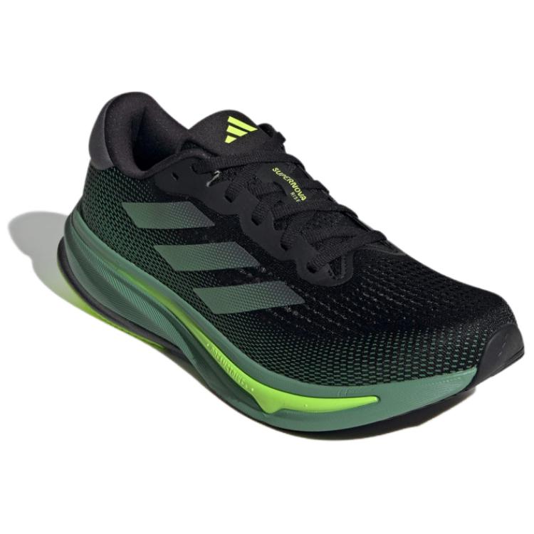 Supernava Rise 'Black Preloved Green Lucid Lemon' Adidas, Core Black/Used Green/Bright Lemon — фото 3