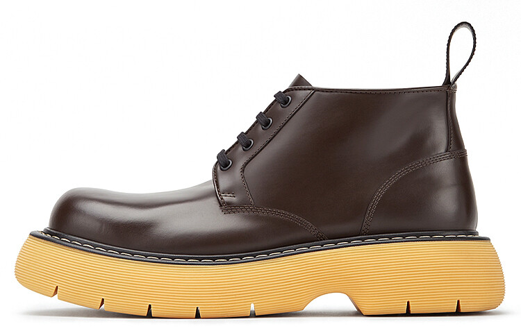 Ботинки Bounce Swell Ankle Boot Brown Bottega Veneta