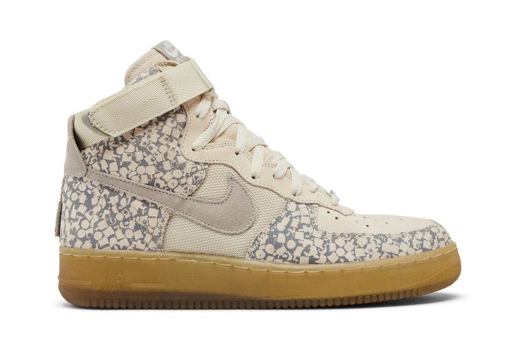 Кроссовки Nike Air Force 1 High L/M 'Stash London', серый — фото 2