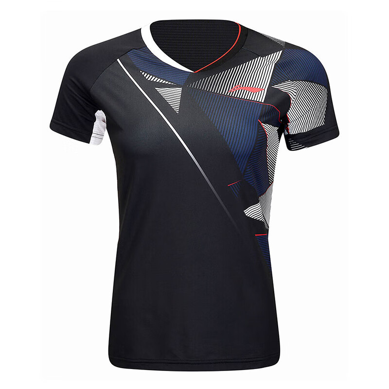 

LINING Серия Badminton футболка для бадминтона женская black