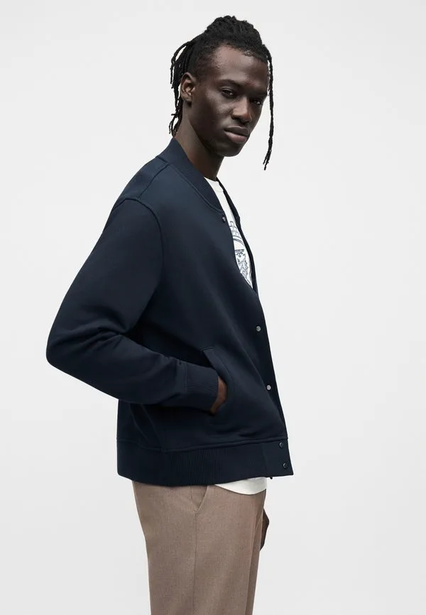 Куртка-Бомбер terry на молнии Tommy Hilfiger, Desert Sky — фото 4