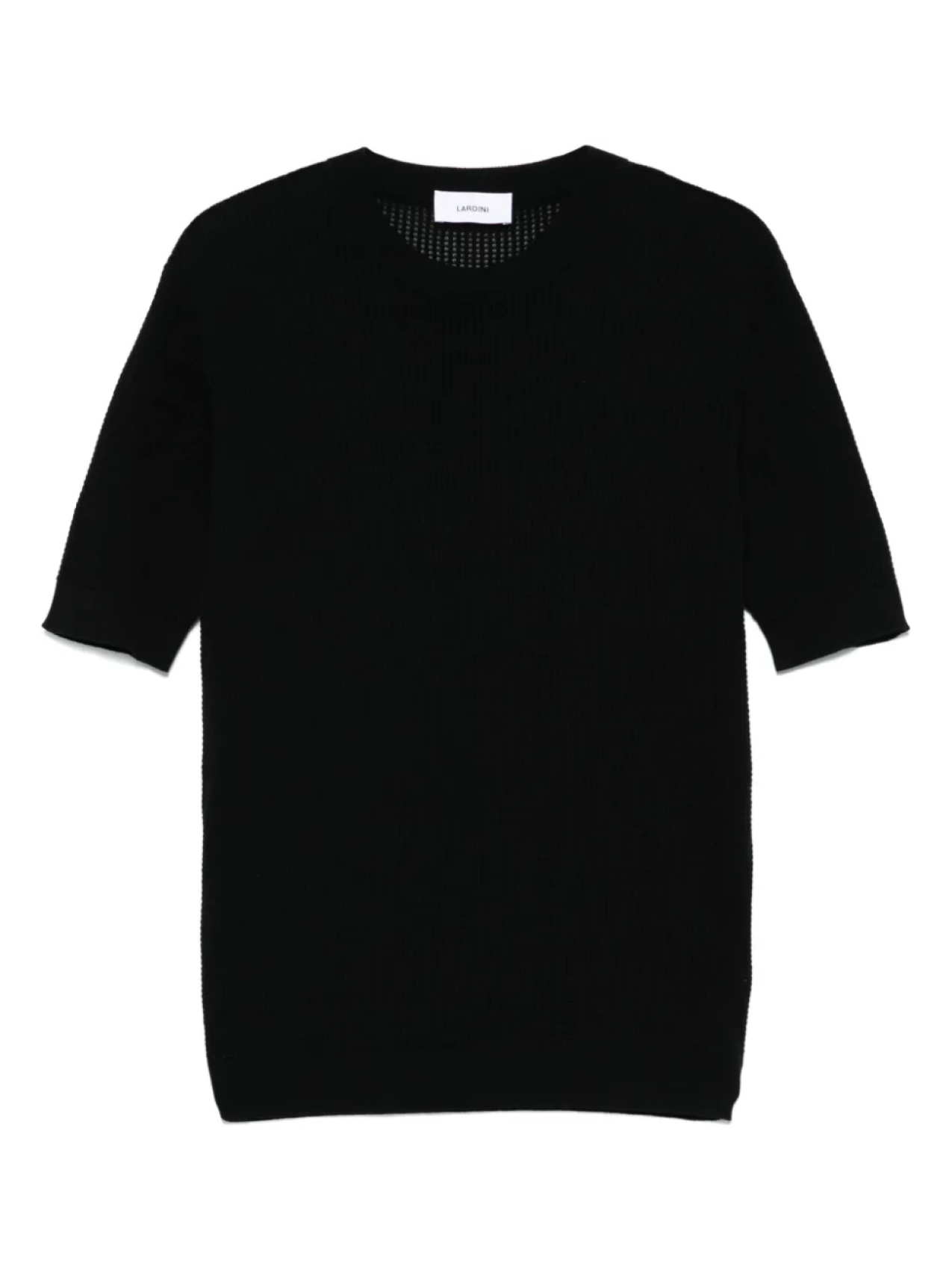 

Вязаная футболка Lardini, черный