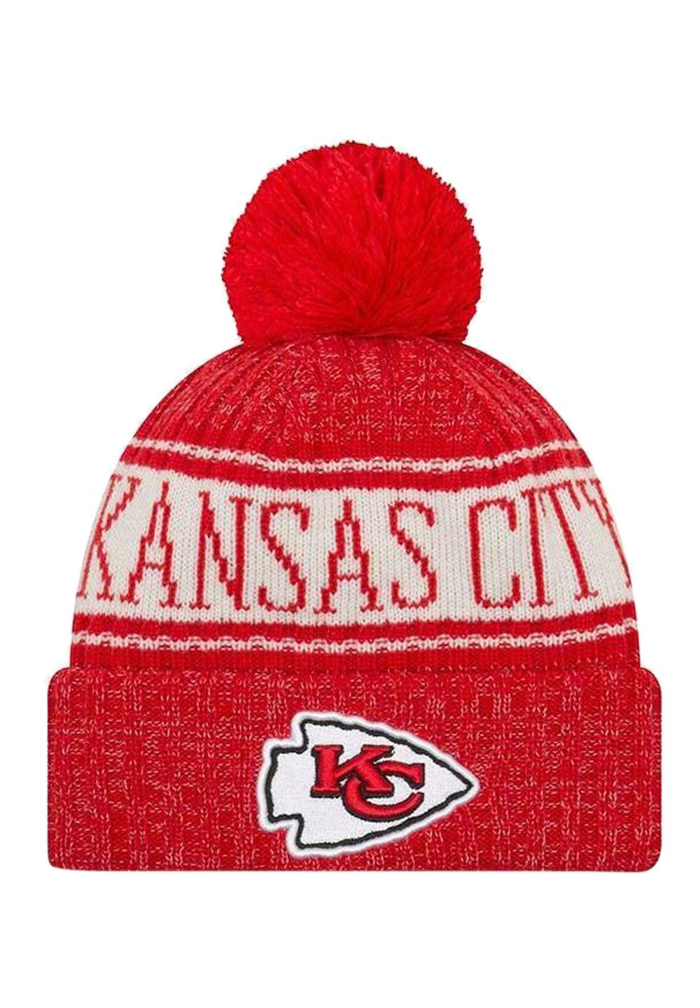 

Шапка KANSAS CITY CHIEFS NFL 2018 SIDELINE New Era, цвет rot