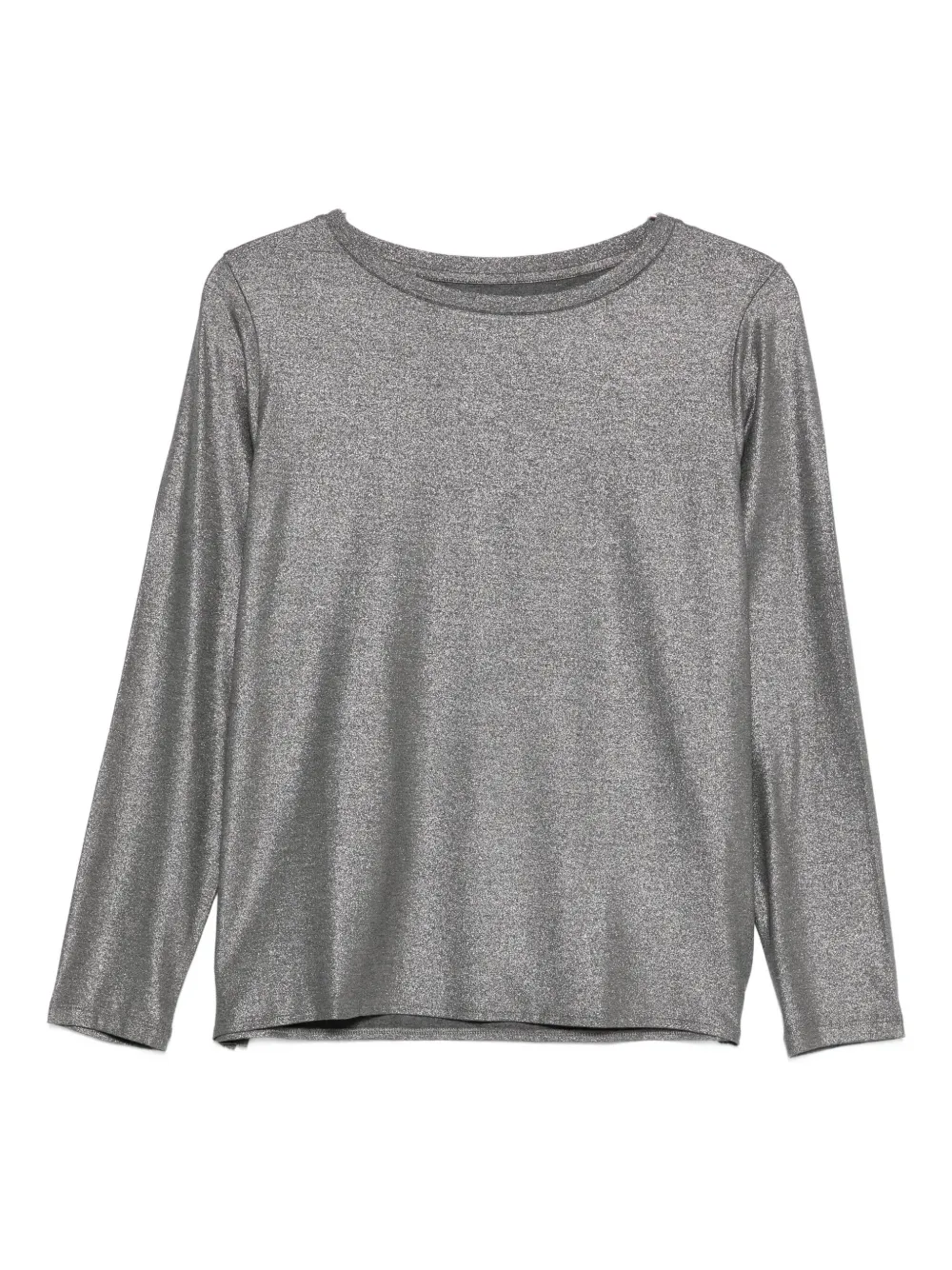 

Футболка с вырезом-лодочкой Majestic Filatures, серый