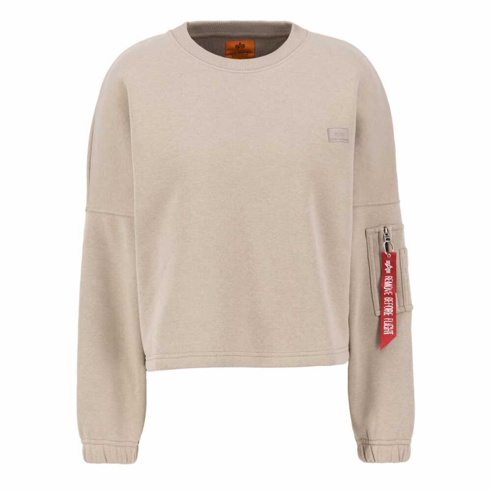 

Толстовка Alpha Industries X-Fit Label Os, бежевый