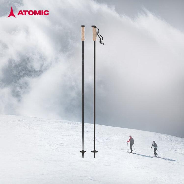 

Atomic Ски-палки 24254 Star All-Mountain Carbon/aluminum, черные - 4-Star Carbon Pole AMT CARBON AJ5005, 115см