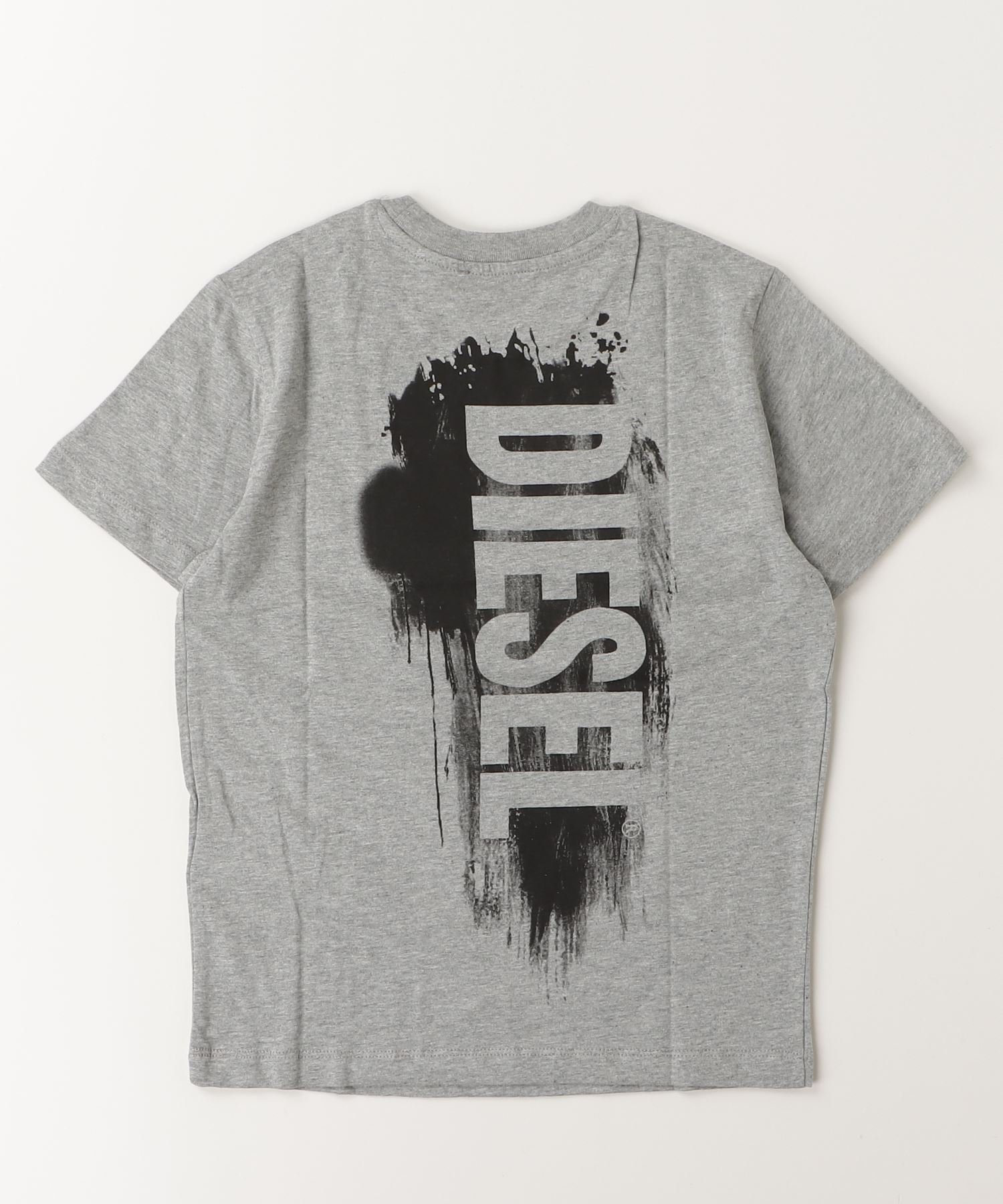 Детская футболка с коротким рукавом и логотипом бренда DIESEL, Gray