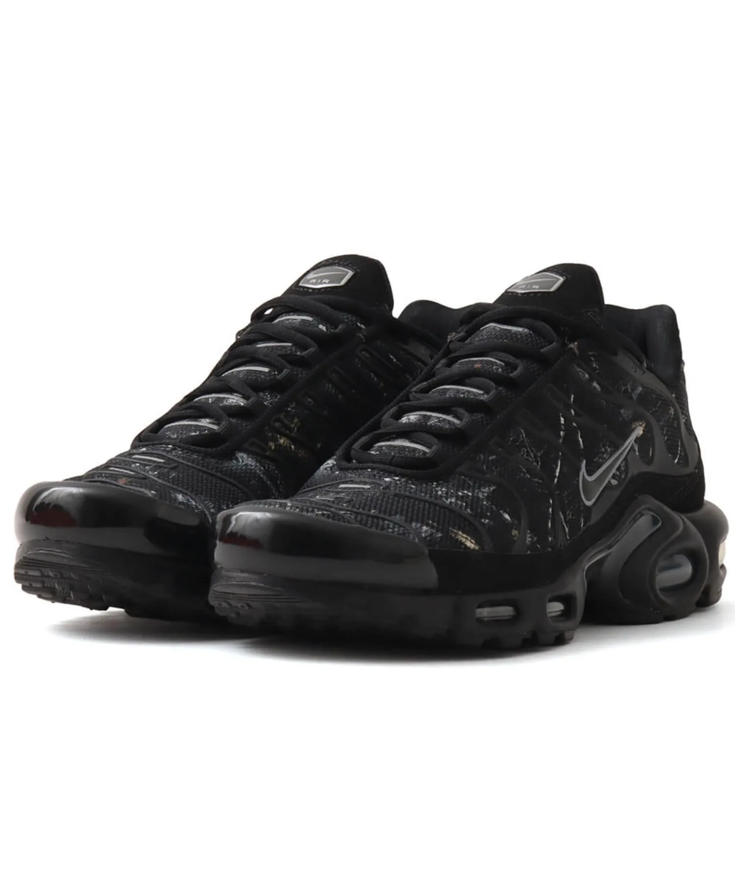 Кроссовки с технологией Tuned Air Nike Air Max Plus SP серые — фото 3