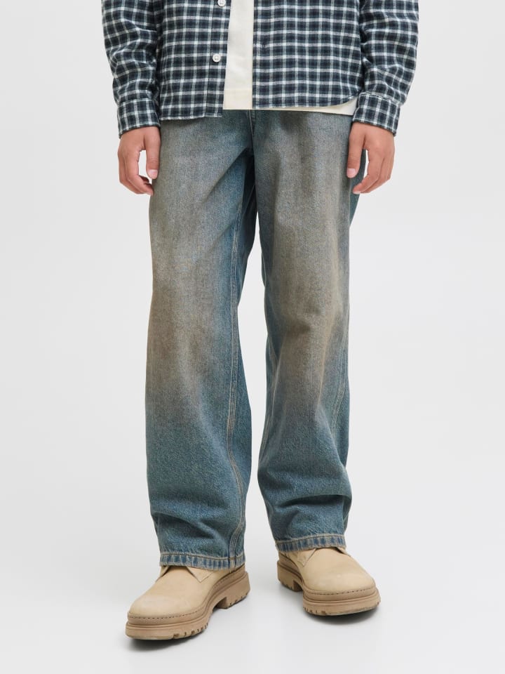 JACK & JONES Junior Свободные джинсы синего цвета — фото 3