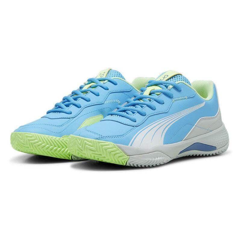 Кроссовки PUMA Padel Puma Nova Smash мужские светящиеся синие... — фото 4