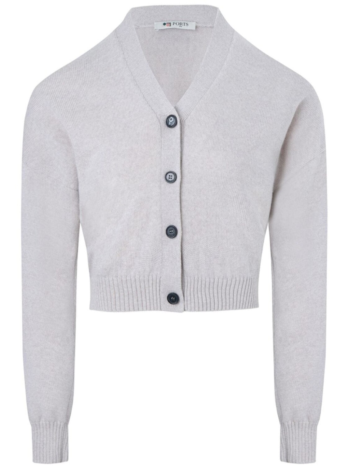 

Укороченный кардиган Ports 1961, серый