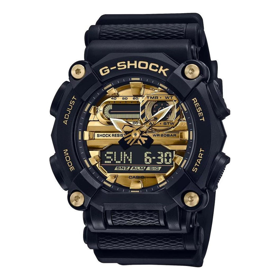 

Часы CASIO G-Shock Analog-Digital 'Black Gold', черный/золото