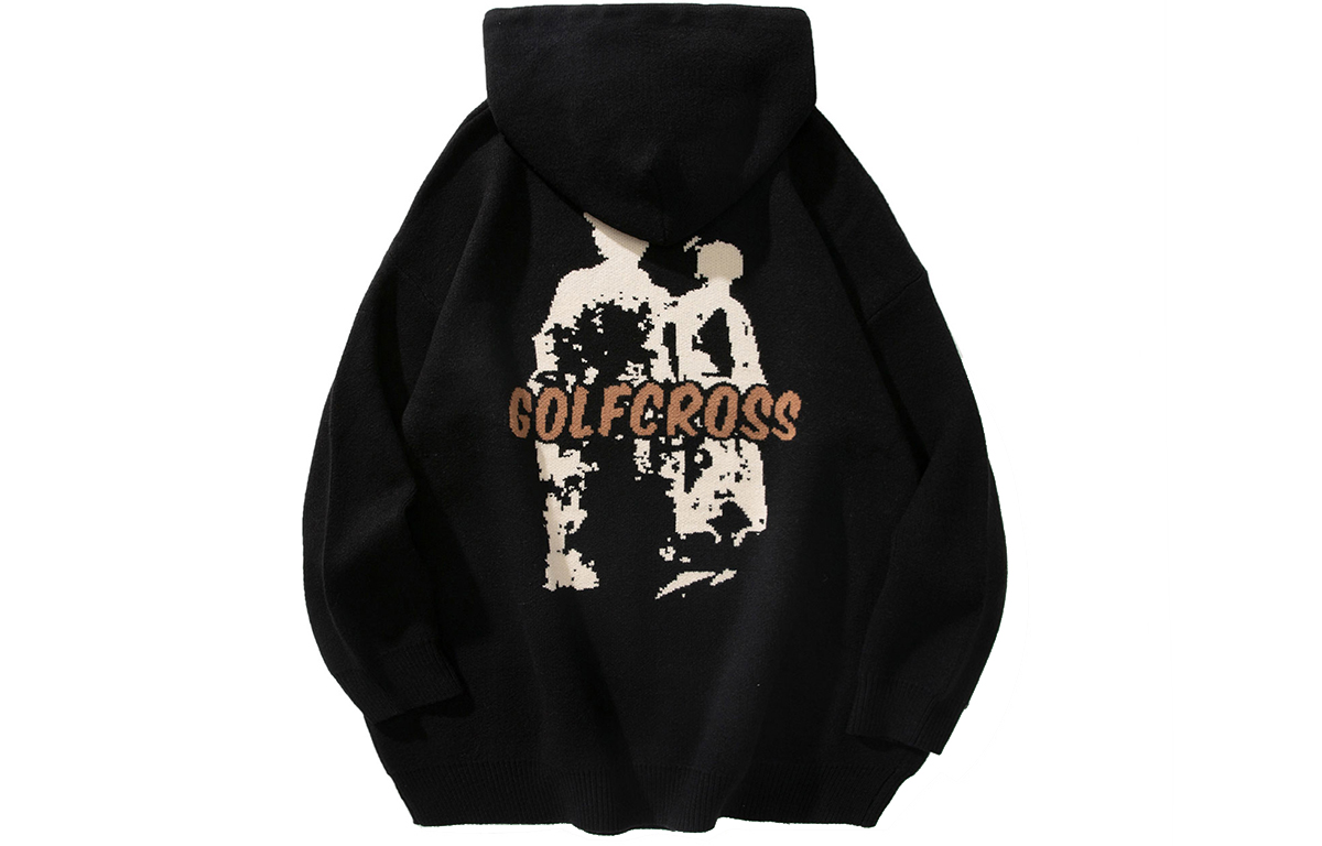 

Свитер унисекс GOLFCROSS, кофейный