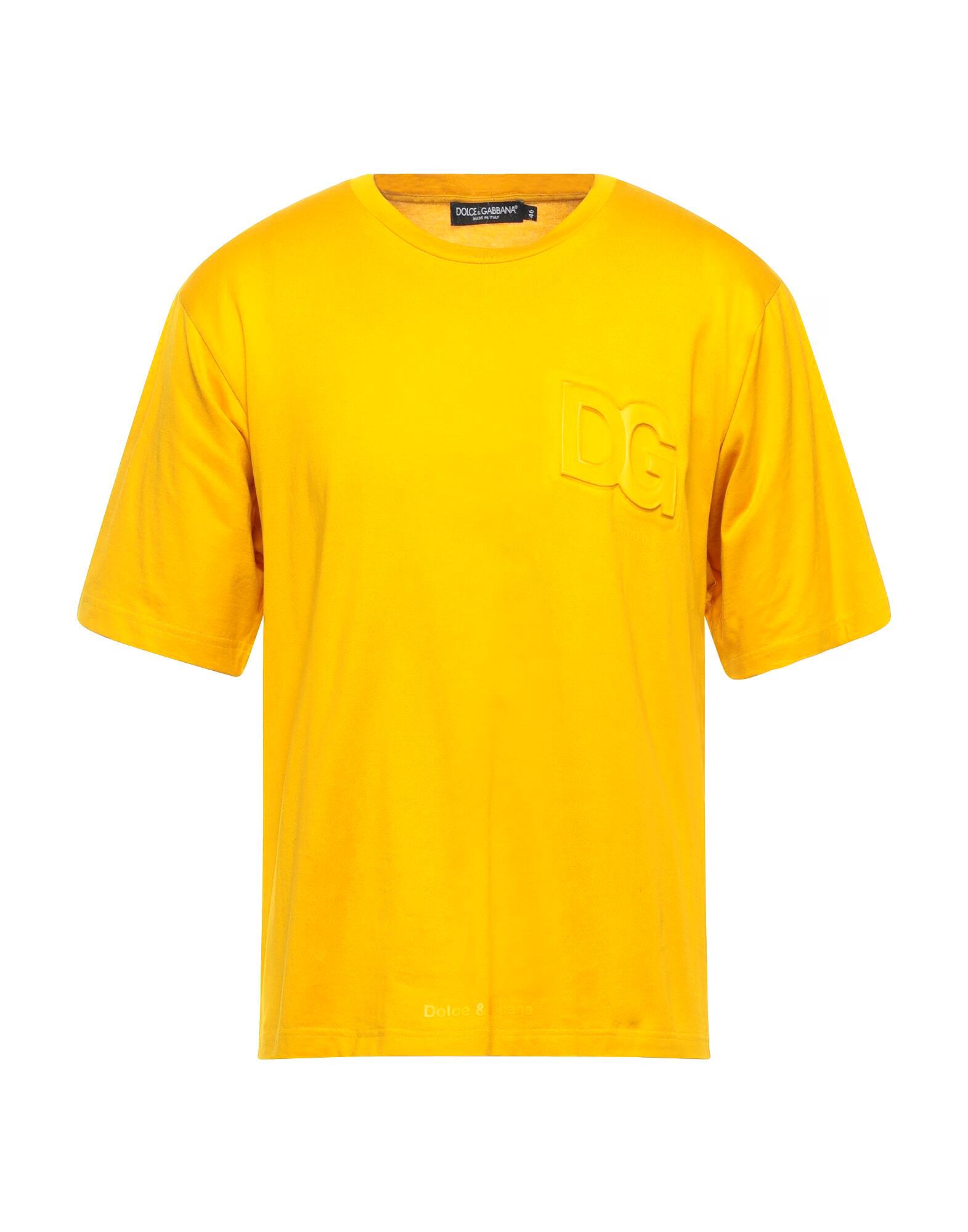 

Футболка Dolce&Gabbana, желто-оранжевый