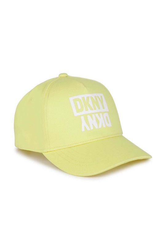 

Детская хлопковая шляпа с козырьком Dkny, желтый