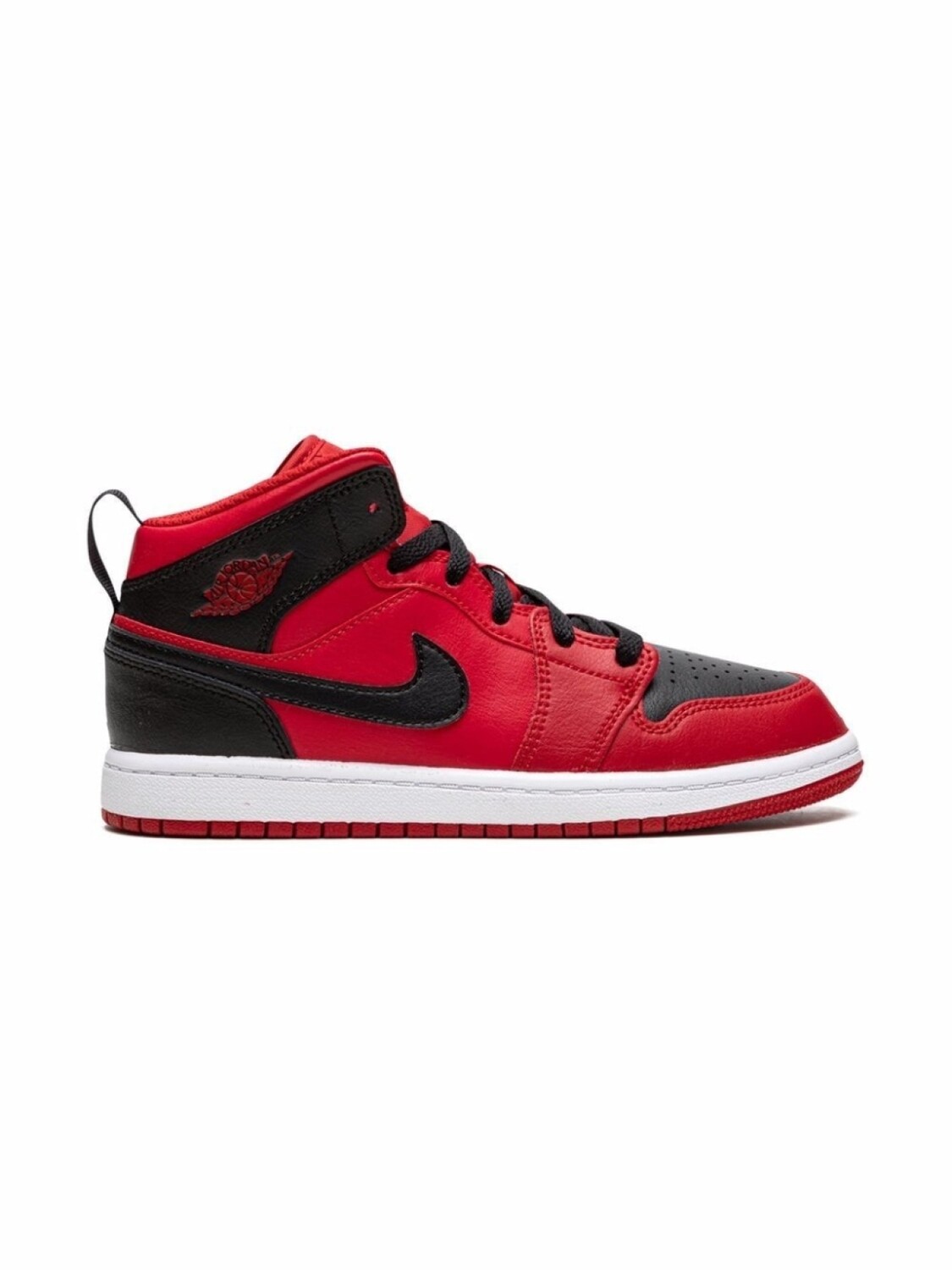 Jordan Kids кроссовки Jordan 1 Mid, красный — фото 2