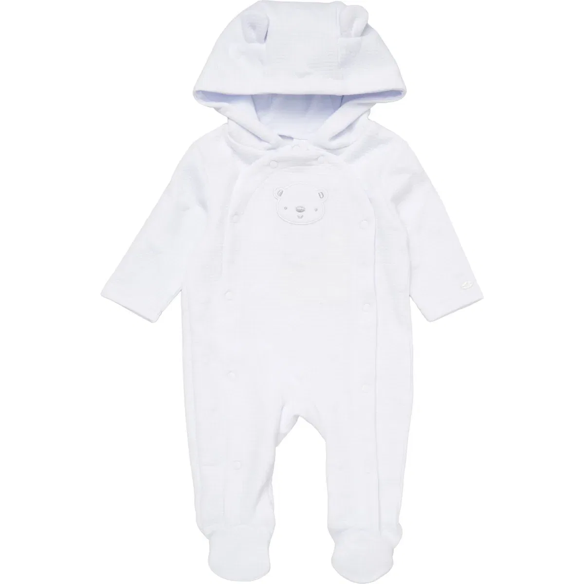 Комбинезон с медвежонком Rock a Bye Baby Boutique, белый