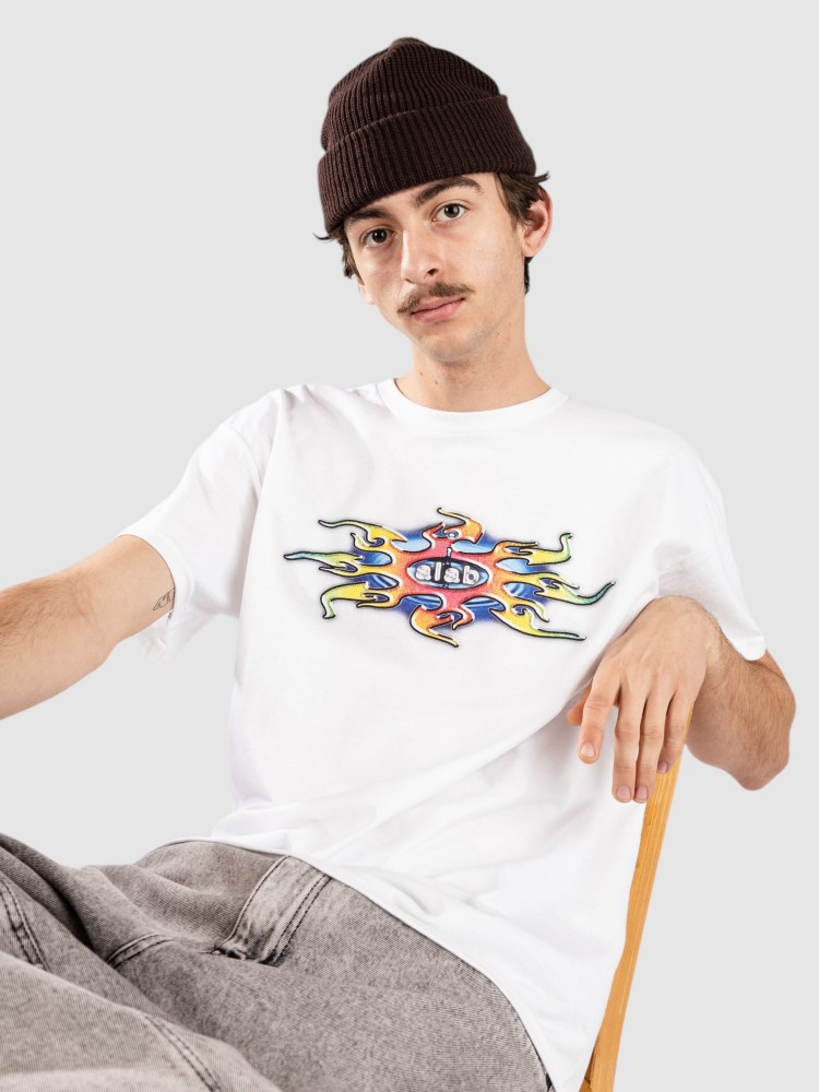 

Футболка A.LAB Ripple Rave Oval T-Shirt, blanc white, Белый, Футболка A.LAB Ripple Rave Oval T-Shirt, blanc white