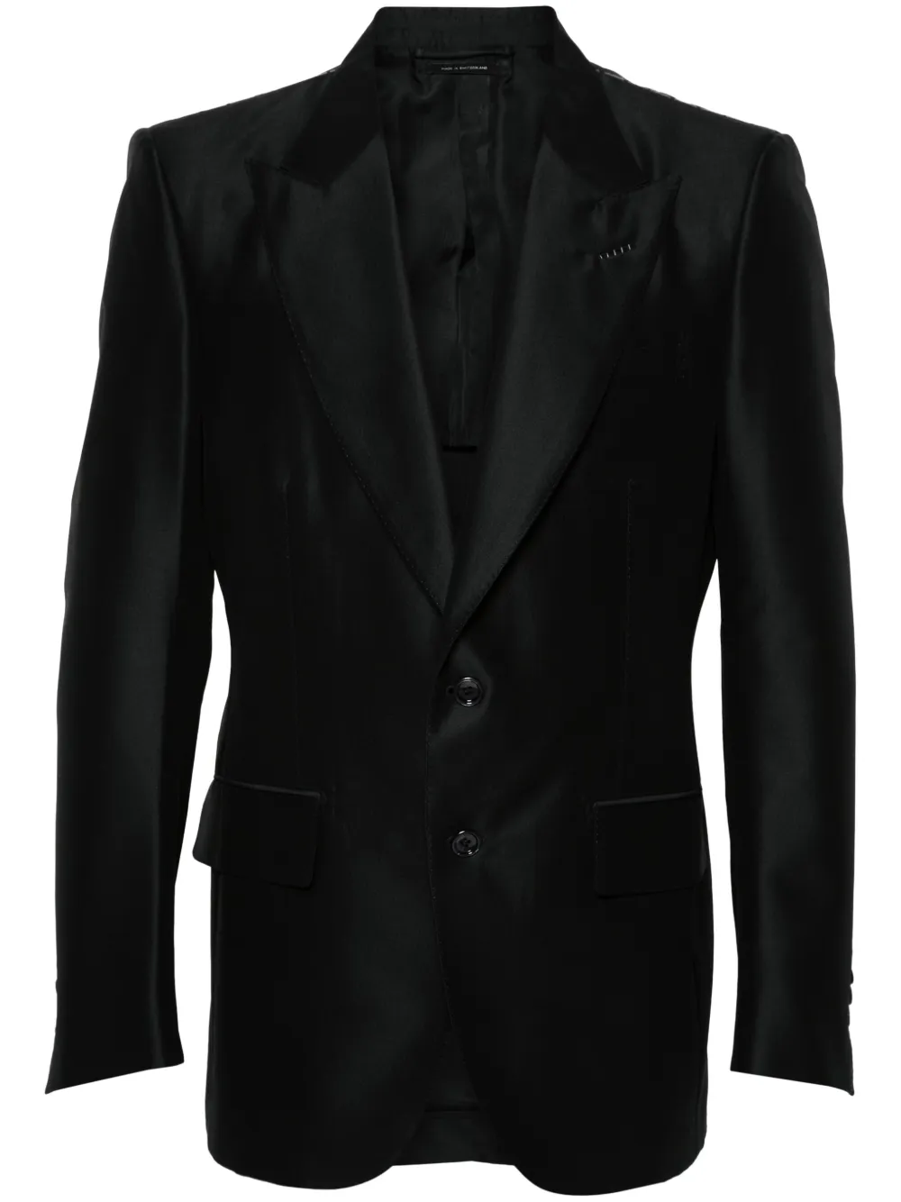 

Однобортный пиджак TOM FORD, черный