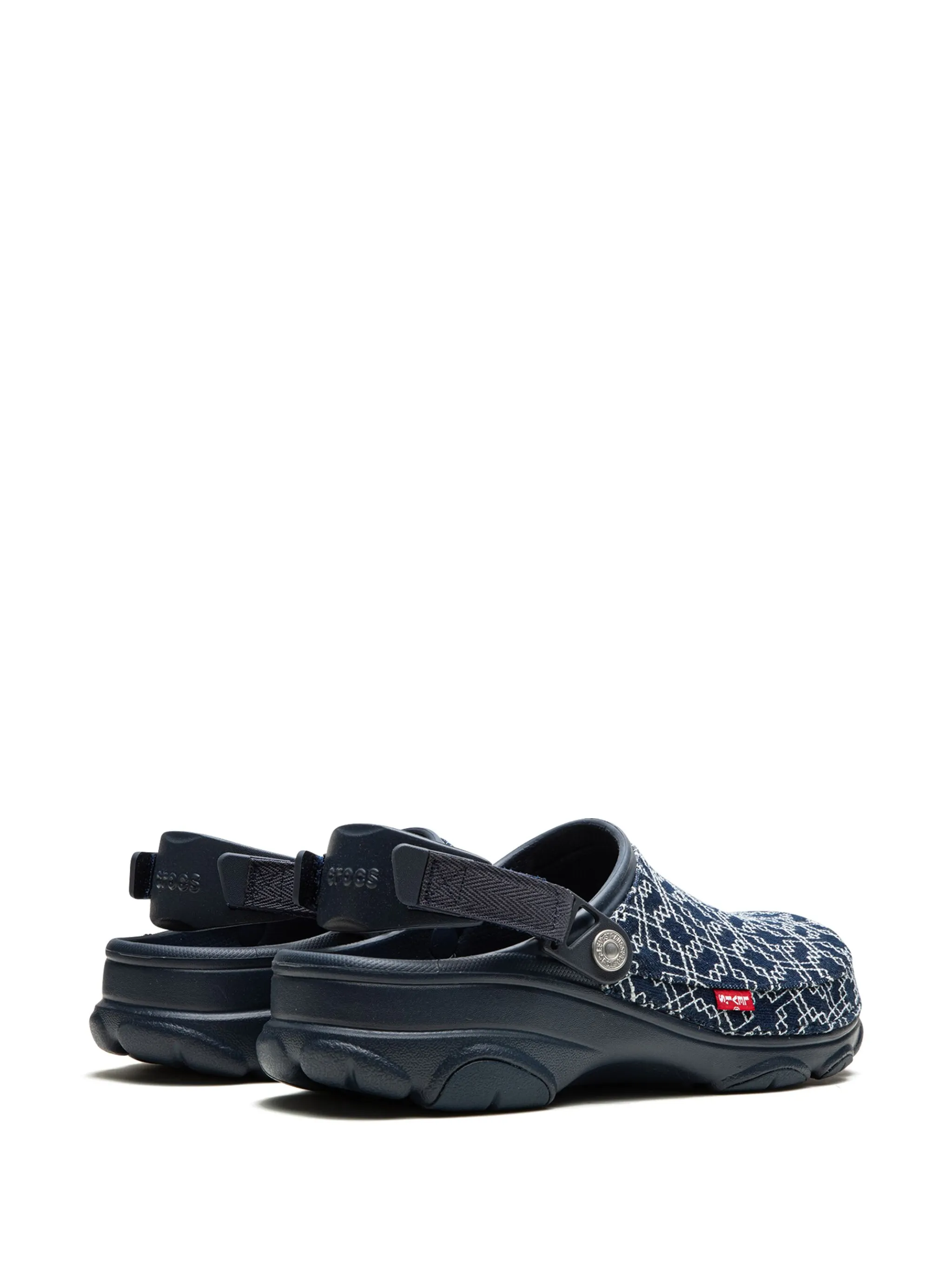 Классические сабо Levis All Terrain "Shasiko - Navy" Crocs, синий — фото 3