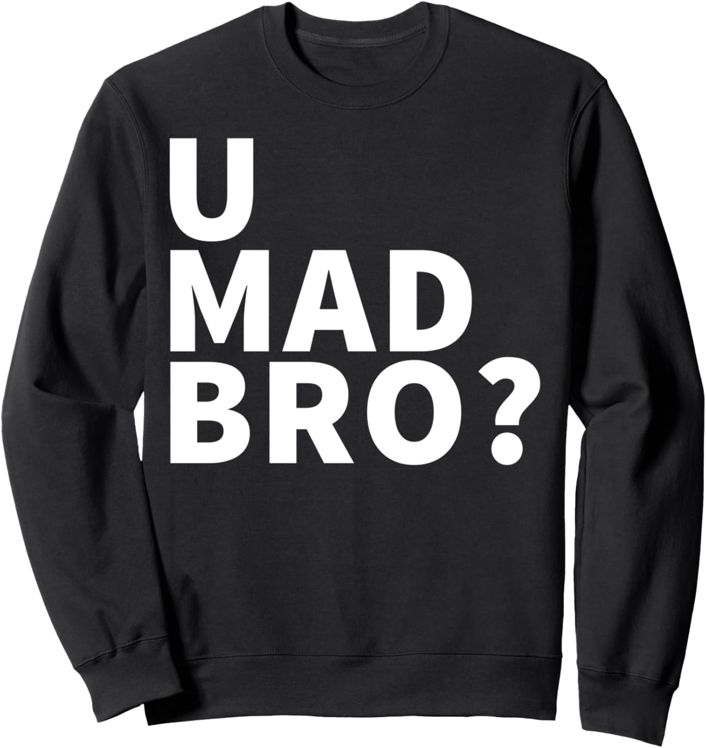 

Ты злишься Толстовка Brobro Apparel, черный