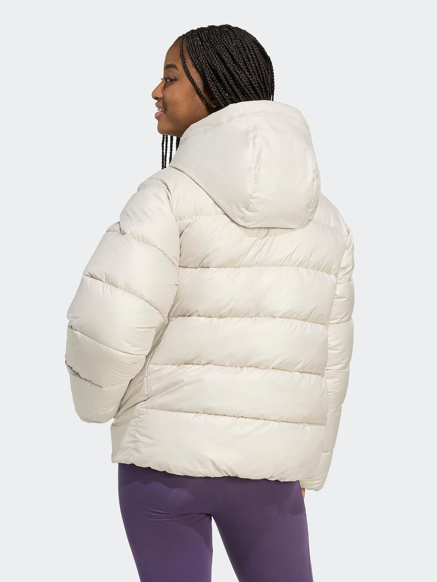 Спортивная куртка ADIDAS SPORTSWEAR ESS, White/Off White — фото 3