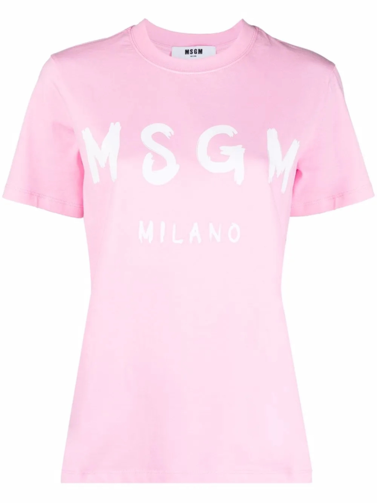 

Футболка с логотипом MSGM, розовый