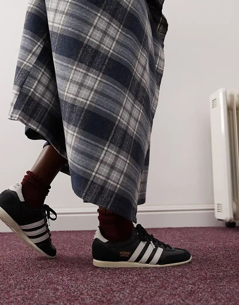 Японские кроссовки в черно-белом цвете adidas Originals — фото 4