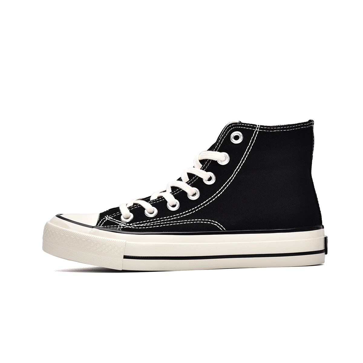 

Износостойкие кроссовки High Top Canvas Unisex MISTERY, черный