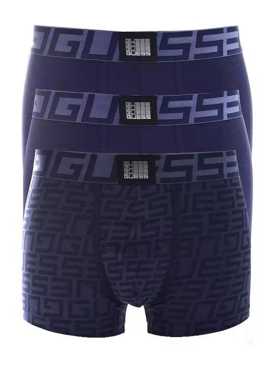 

Боксеры Guess IDOL BOXER TRUNK PACK, синий