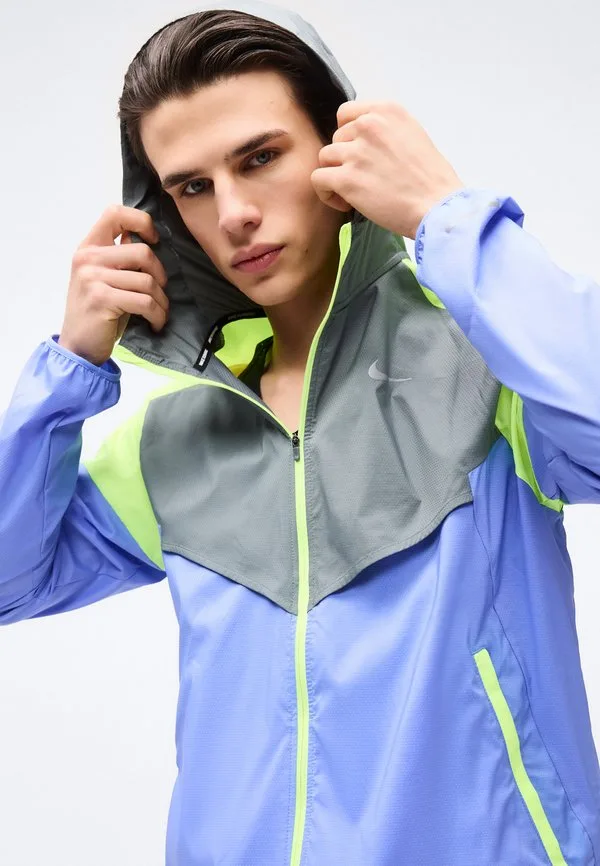 Ветровка Nike Performance, Royal Pulse/White/Volt Ice — фото 4