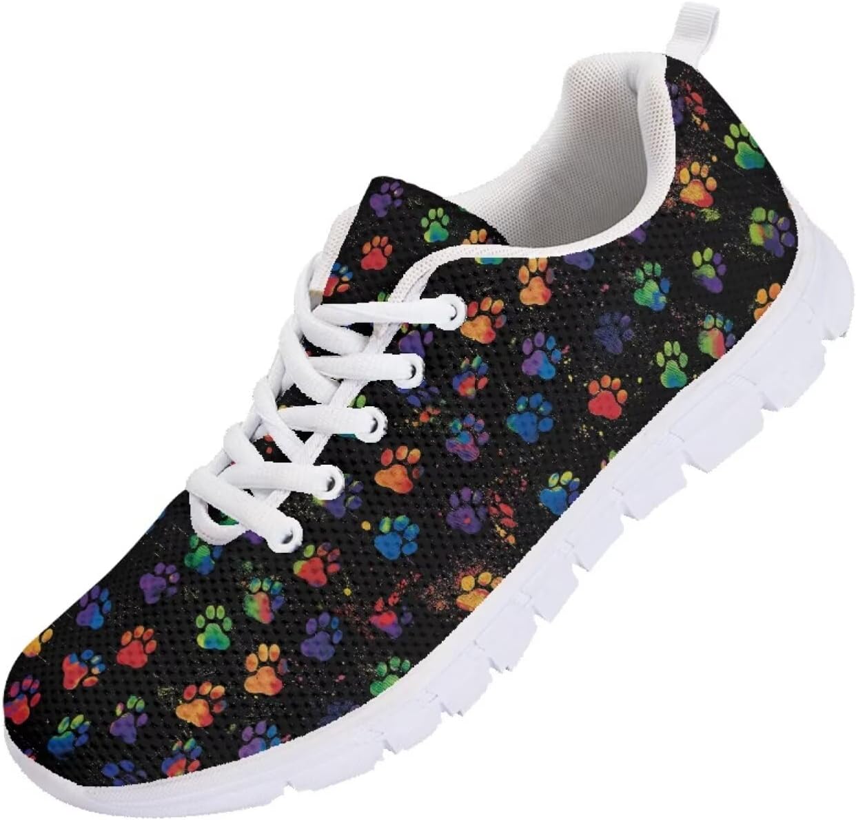 

Мужские кроссовки Funnydude Funny Print для бега, осенние удобные теннисные туфли, легкие кроссовки, Dog Paws