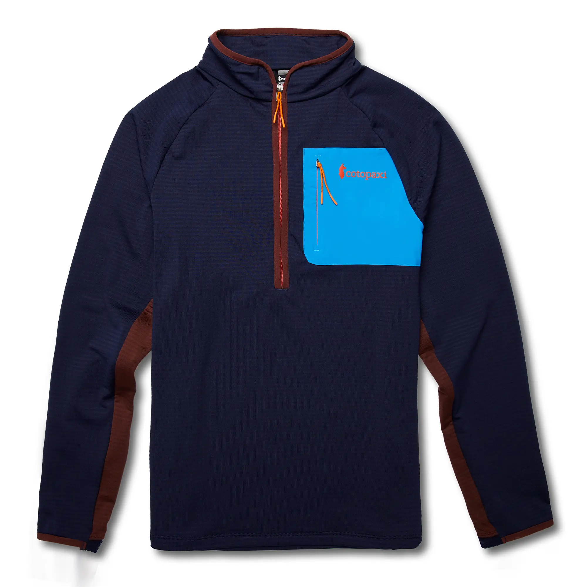 

Мужской флисовый пуловер Otero с застежкой-молнией до середины груди Cotopaxi, Maritime