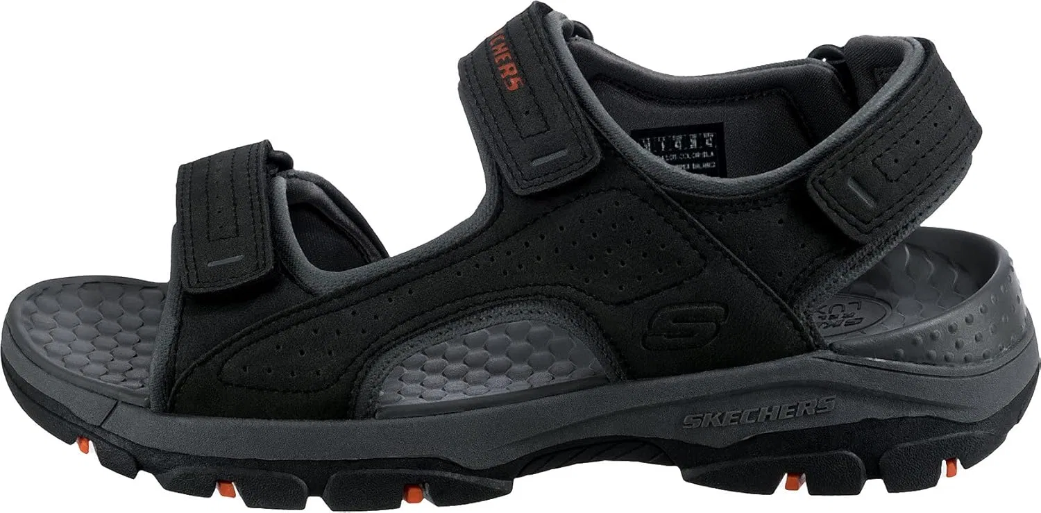 Спортивные сандалии мужские Skechers, Black — фото 2