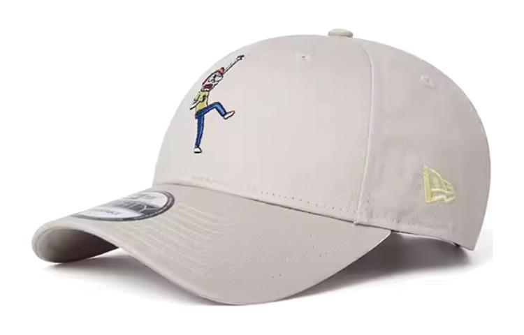 

New Era Хлопковая бейсболка унисекс бежевая, Beige