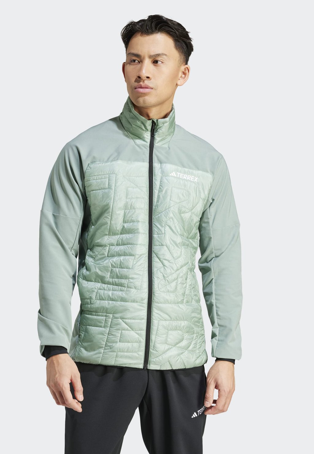 

Куртка тренировочная TERREX XPERIOR VARILITE HYBRID PRIMALOFT Adidas Terrex, цвет silver green