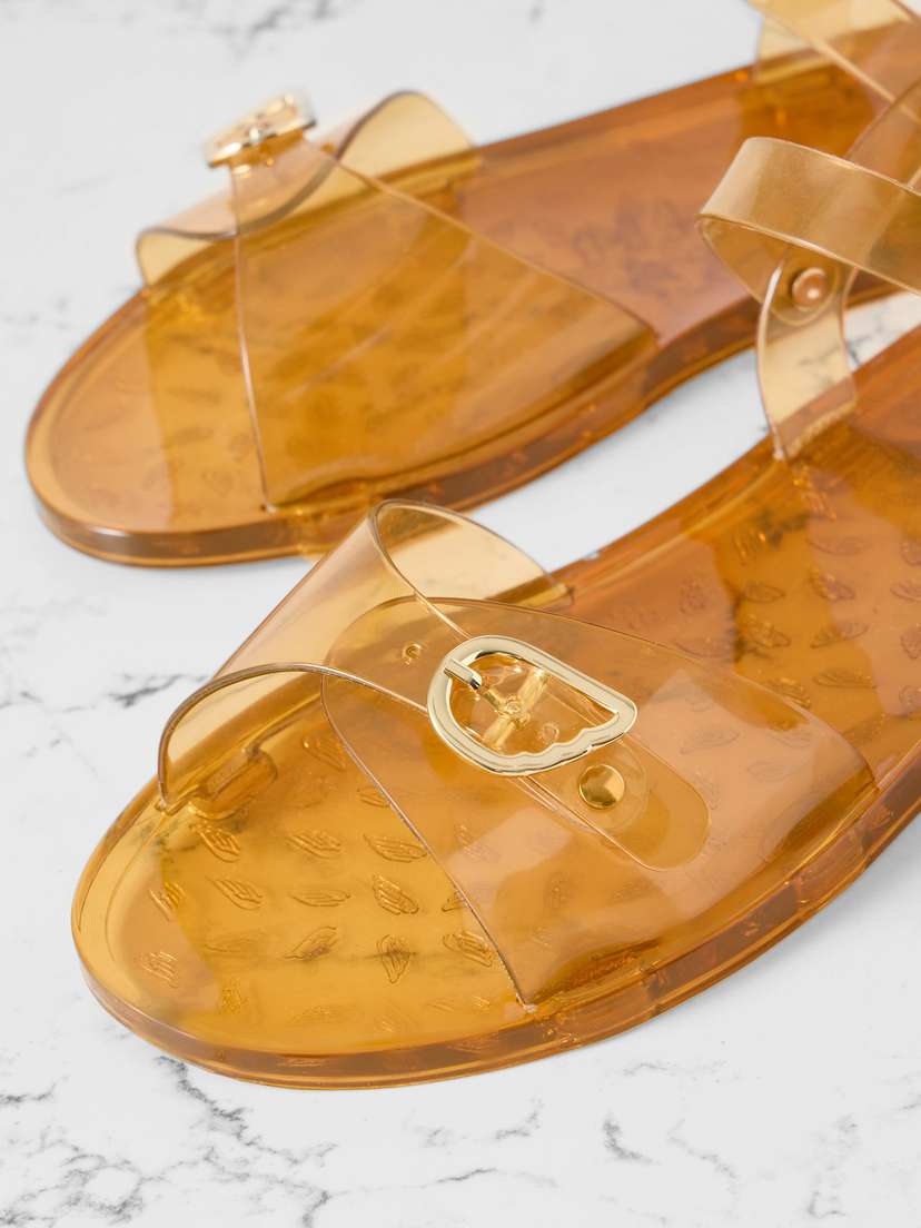 Сандалии Irini из переработанного ПВХ с открытой пяткой Ancient Greek Sandals, бежевый — фото 4