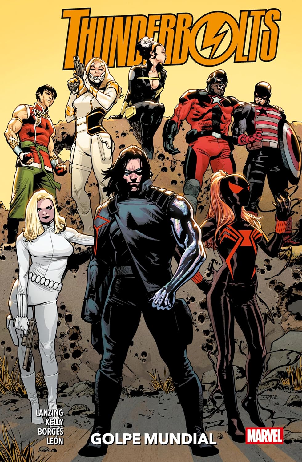 

100% Marvel thunderbolts. wordstrike (PANINI ESPAÑA S.A.)