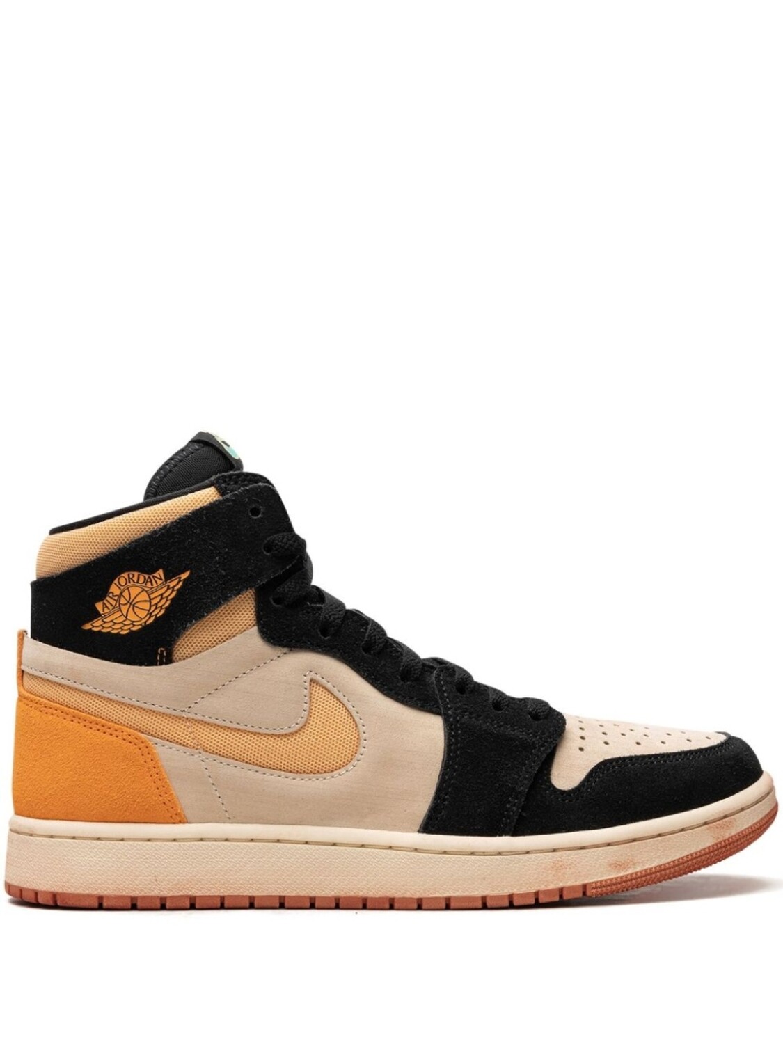 

Jordan кроссовки Air Jordan 1 High Zoom Air CMFT 2 Muslin/Vivid Orange, нейтральный цвет