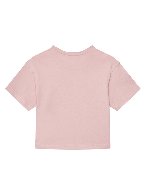 Футболка оверсайз 3I1XG10IK United Colors Of Benetton, розовый — фото 2