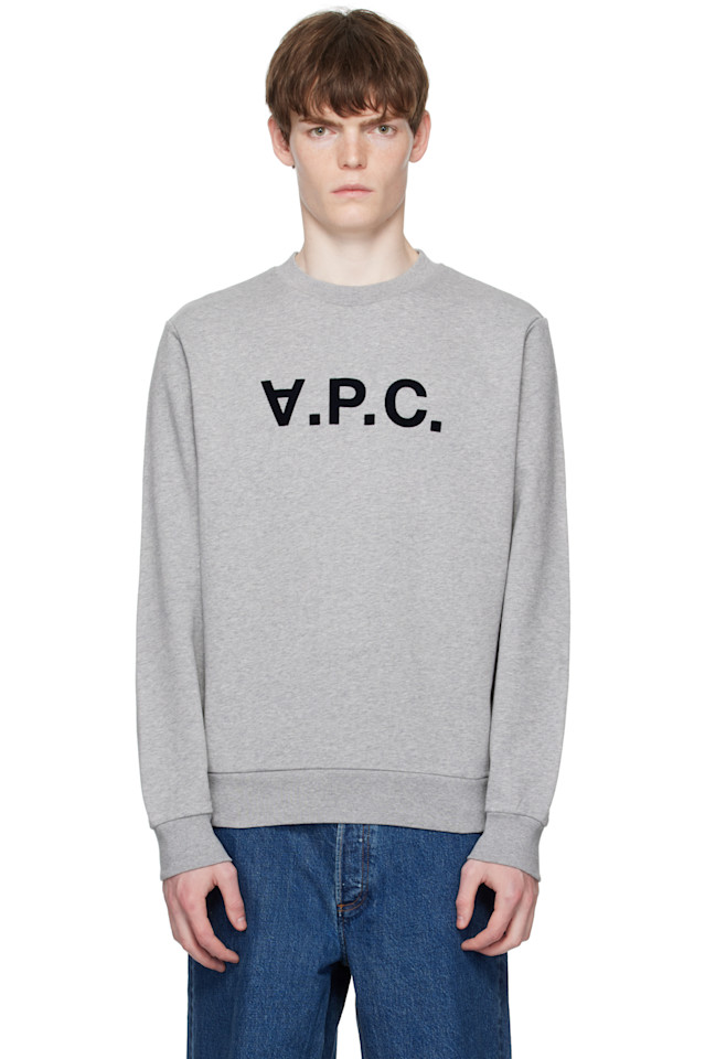 

Стандартный свитшот Grand VPC A.P.C., серый