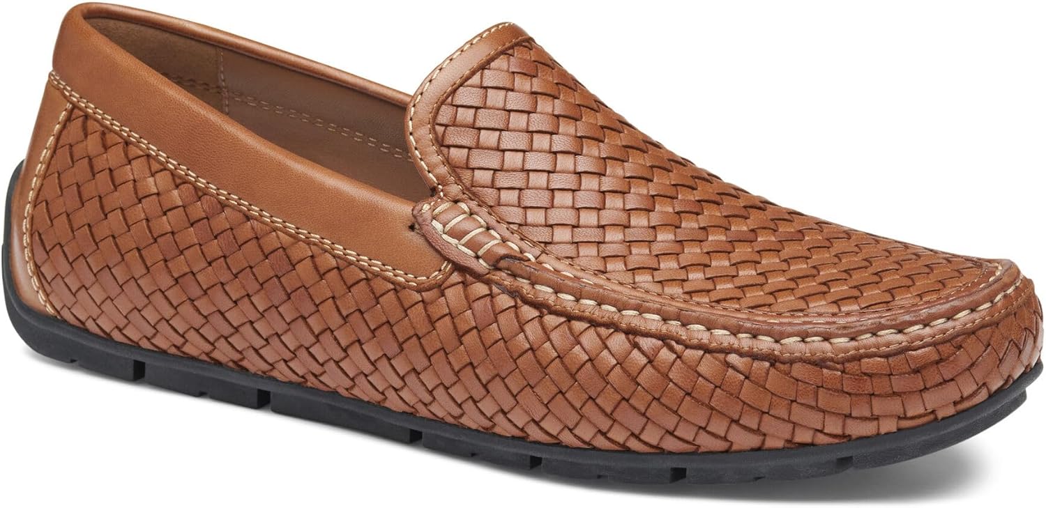 

Мокасины Johnston Murphy Baldwin Driver Woven Slip-On Johnston & Murphy, светло-коричневый