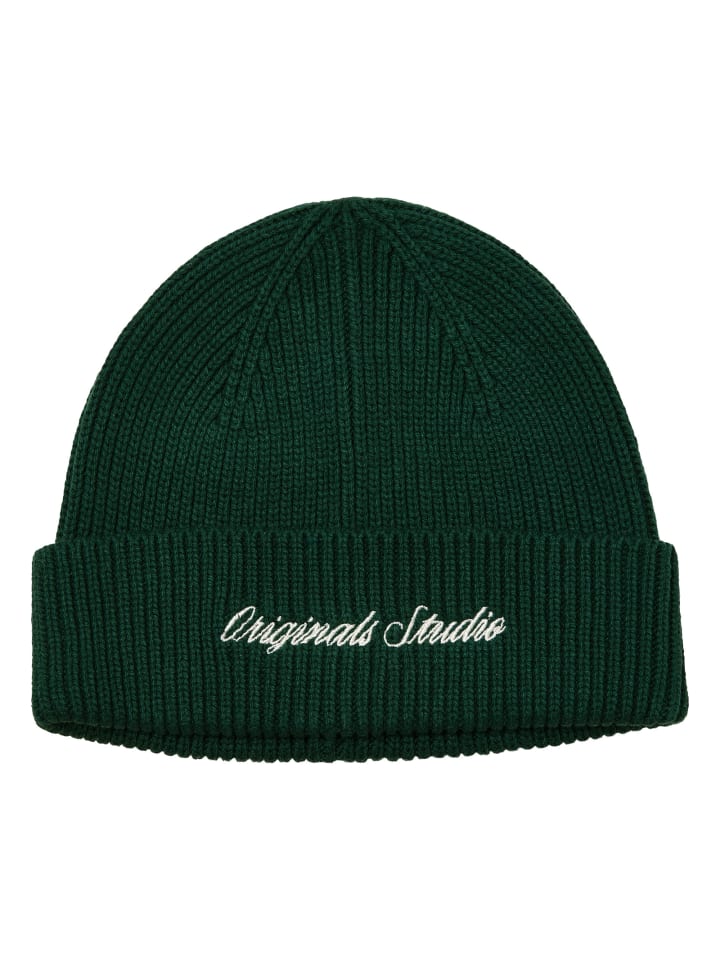 

Jack and Jones Шапка-бини Norrebro Regular Beanie Noos зеленого цвета