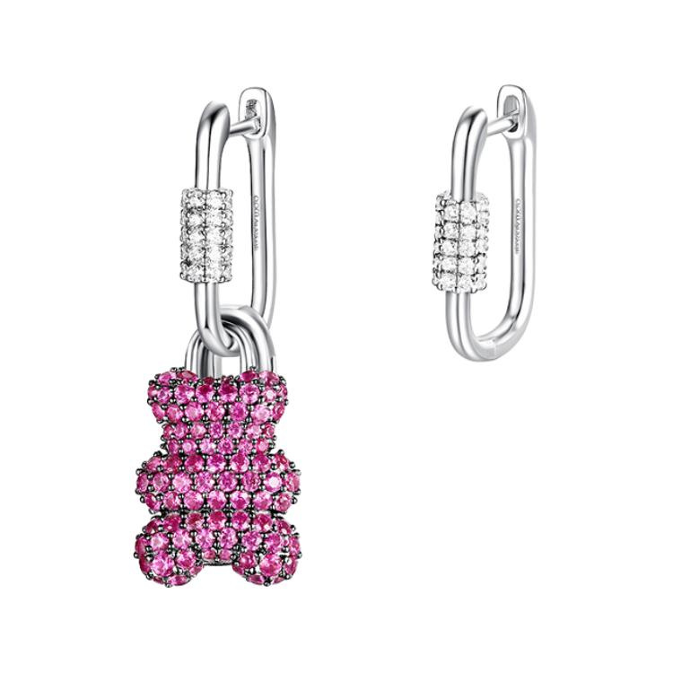

Apm Monaco Серьги 925 sterling silver женские pink