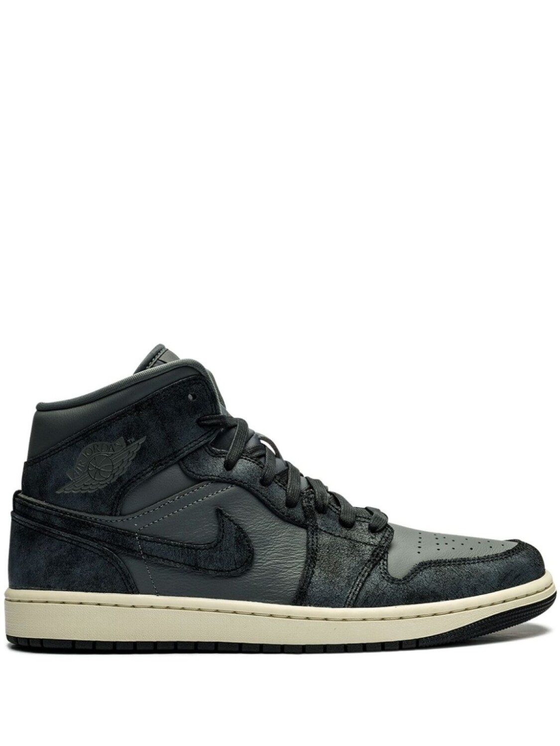 

Jordan кроссовки Air Jordan 1 Mid 'Distressed Smoke Grey', серый