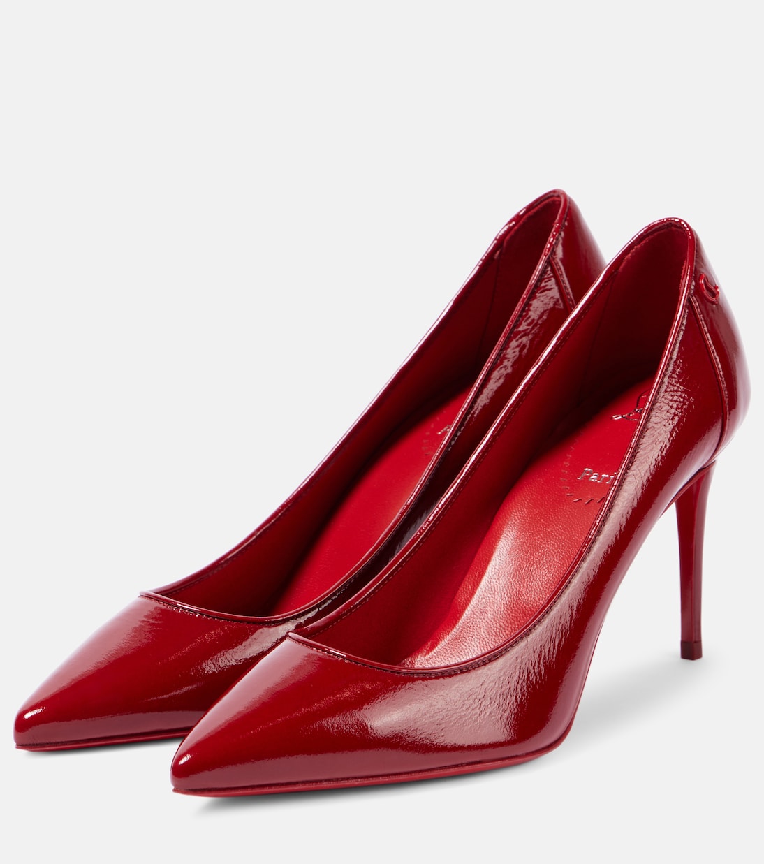 Туфли Sporty Kate 85 из лаковой кожи Christian Louboutin, Loubi/ Lin Loubi — фото 4