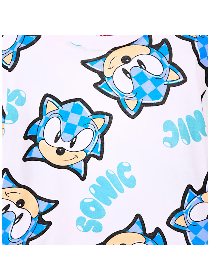 Футболка с длинными рукавами Sonic The Hedgehog кремового цвета Sonic — фото 2